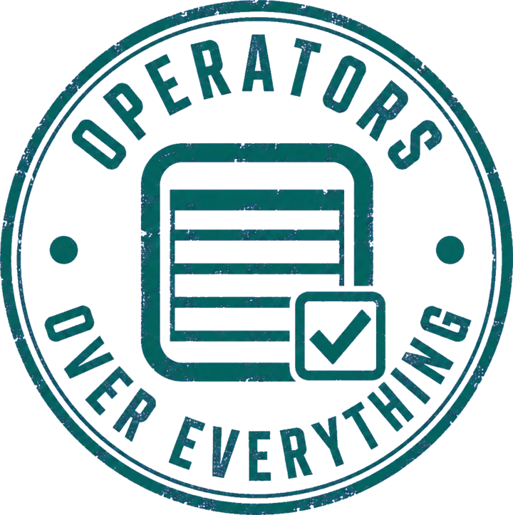 Operators over everything - UnitOps seal
